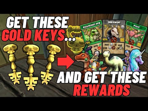 Wizard101| The BEST Ways To Get Gold Skeleton Keys!