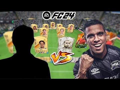 JOGO INACREDITAVEL!! WENDELL LIRA vs ARTHUR LIMA || STREAMER vs PRÓ | OPEN PRÓ EA FC 24