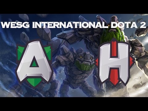 Alliance vs. Horde - GODLIKE Xcalibur Tiny Plays WESG International Dota 2