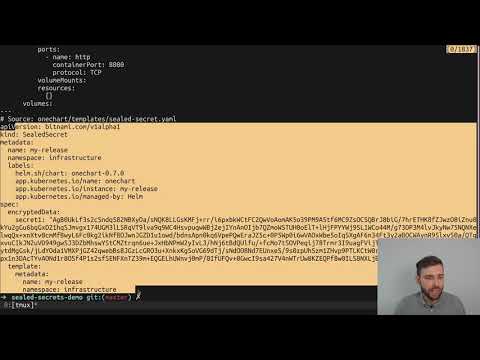 A Kubernetes secret workflow