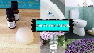 DIY bloc WC 100% naturel facile