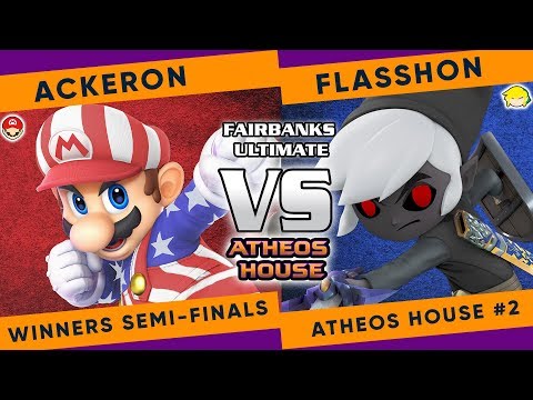Atheos House #2 - Ackeron (Mario) vs Flasshon (Toon Link) SSBU - Winners Semifinals