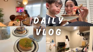 【vlog】日常4days🌿いつもの朝家事🧺🫧最近の話💭母の息抜き時間🍩☕️夏祭りの夜🍉🌉