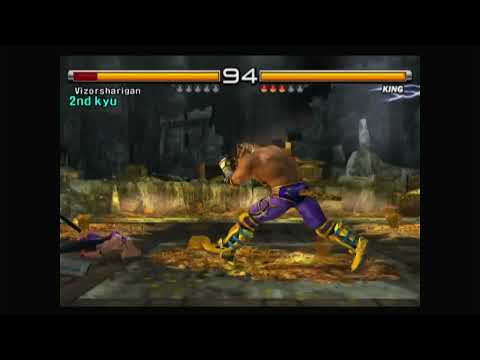 Tekken 5 Christie(Barefoot) Vs King(Lose)