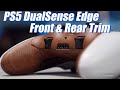 EXtremeRate PS5 DualSense EDGE Controller Customized Front Rear Panel
