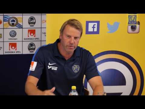 Presskonferens, Falkenbergs FF - Örebro SK, Allsvenskan 2016