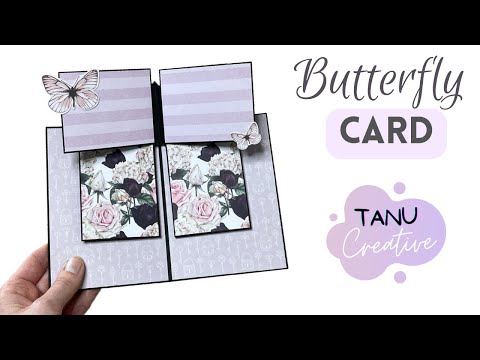 Butterfly Pop-Up Card | Tutorial A6 Card