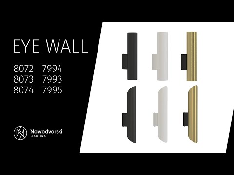 Бра Nowodvorski 8072 Eye wall GU10 2x10W IP20 Bl