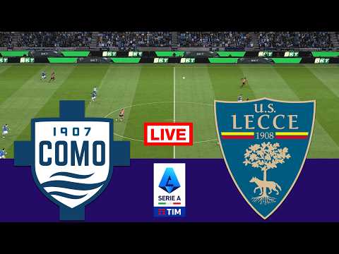 🔴 In Diretta : Como vs Lecce | Serie A 2025/26 | Streaming completo della partita