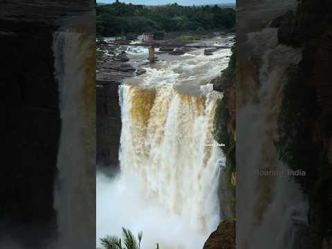 The Niagara Falls of Karnataka | Gokak Falls - Must Visit in Monsoon #shorts #reels