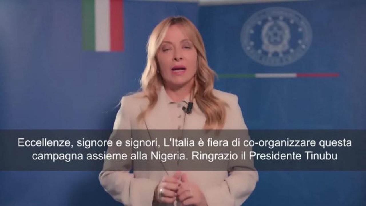 Meloni: Sviluppo Africa deve essere costruito insieme, investire nei giovani