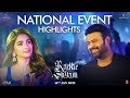 Radhe Shyam National Event Highlights | Prabhas | Pooja Hegde | Radha Krishna Kumar | Jan 14th 2022