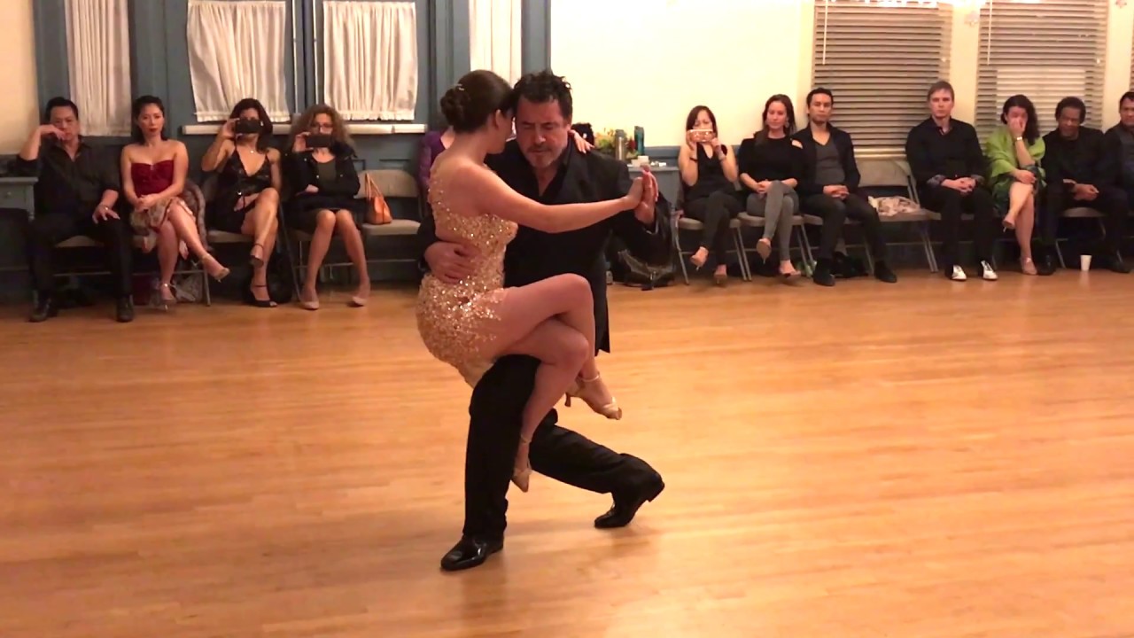 Fabian Salas and Lola Diaz at The Tango Experience, January 2017