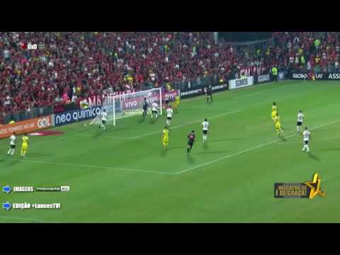 Flamengo 2x1 Coritiba - Campeonato brasileiro 2017 melhores momentos e gols