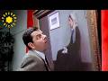 Mr Bean Destroys The Painting Full Scene Bean
