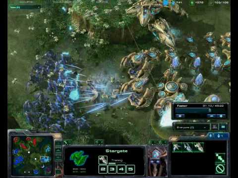 StarCraft 2 Beta: 2on2 Game (PP vs PT) on LT - Part 3/4