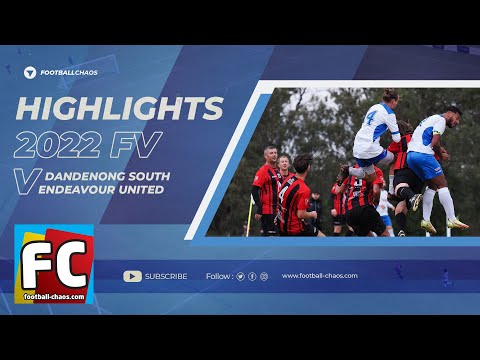 2022: FV State 4 Sth, Rd 8: Dandenong South v Endeavour United