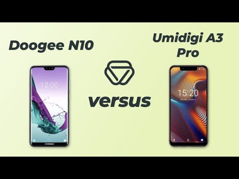 Doogee N10 vs Umidigi A3 Pro - Vergleich der wichtigsten Unterschiede auf deutsch