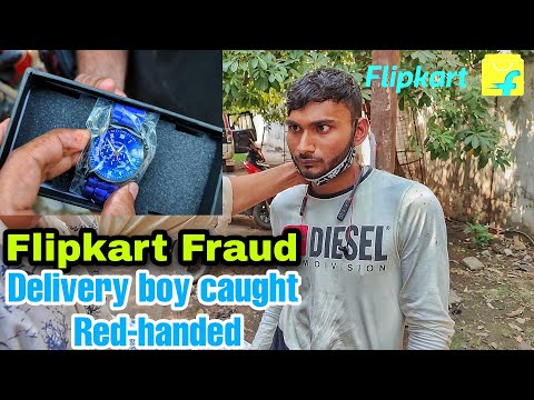 , title : 'Extreme road rage flipkart  scam 😲😲.. | Go pro order kiya nikala watch ... | online fraud.'