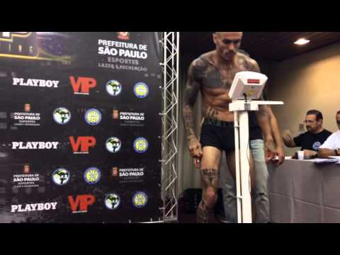 Pesagem do WGP Desafio Brasil x Rússia