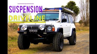 GQ Patrol - Suspension & Driveline setup