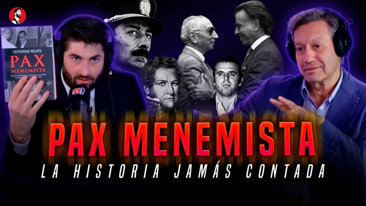 El Presto entrevista a Ceferino Reato | "PAX MENEMISTA" la historia jamás contada del país del odio
