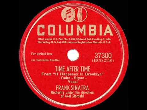 1st RECORDING OF: Time After Time - Frank Sinatra (his 1946 version)