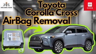 2020-2025 Toyota Corolla Cross Airbag Module Removal (10 minutes job)