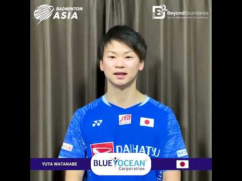 Mixed doubles specialist and Tokyo 2020 Olympic medalist Yuta Watanabe at #BAMTC2023