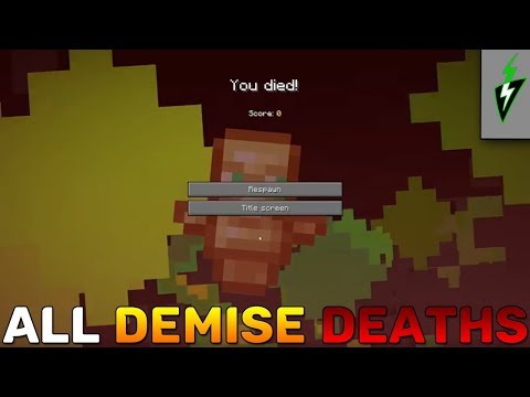 HermitCraft Season 6 Demise - All Deaths in the HermitCraft Demise MiniGame created by Grian