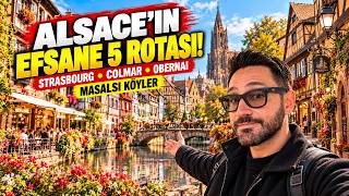 Noel'de Nereye Gidilir? Alsace'ın En Büyüleyici 5 Köyü! 🌟🎁