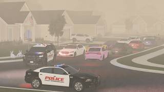 *CRAZY* Rensselaer County City Wide Air Pollution FOG STORM Evacuation Roblox Roleplay