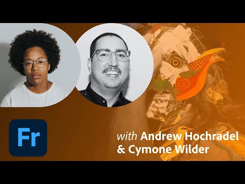 Design in the Dark with Andrew Hochradel and Cymone Wilder - 1 of 2 | Adobe Creative Cloud