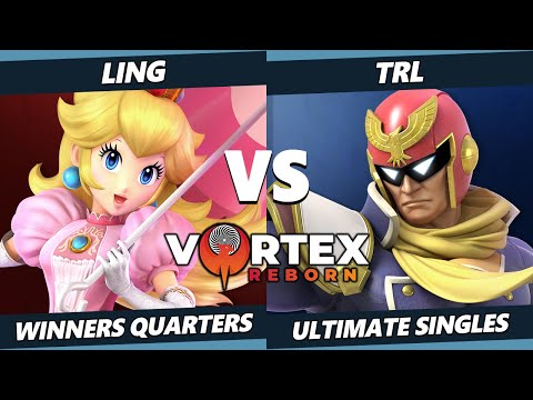 Vortex Legends 10 Winners Quarters - Ling (Peach) Vs. TRL (Captain Falcon) SSBU Ultimate Tournament