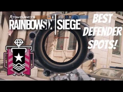 5 AMAZING Defender Spots on Rainbow Six Siege