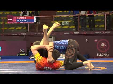 1/4 Men's GP No-Gi - 71 kg: N. ANUKSKII (RUS) v. G. IBRAGIMOV (RUS)