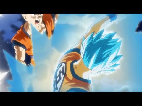 Goku Blue Kaioken vs Gohan English Dub Dragon Ball Super Episode 90 HD