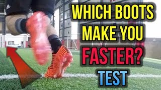 ULTIMATE FOOTBALL BOOTS SPEED TEST! *SHOCKING RESULTS*