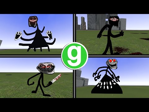 Gmod: Ultimate Trollge Pack Reborn // New Trollge-Nextbots mod █ Garry's Mod █