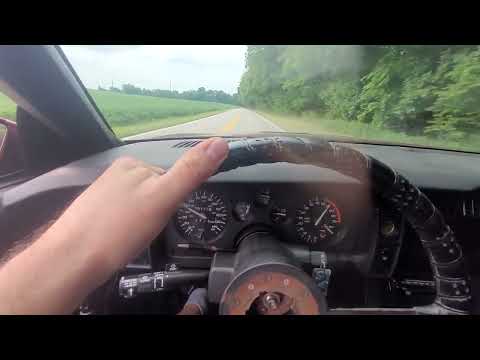 1987 IROC-Z test drive Holley Stealth Ram .450 lift 204/214 Summit roller cam stock exhaust manifold
