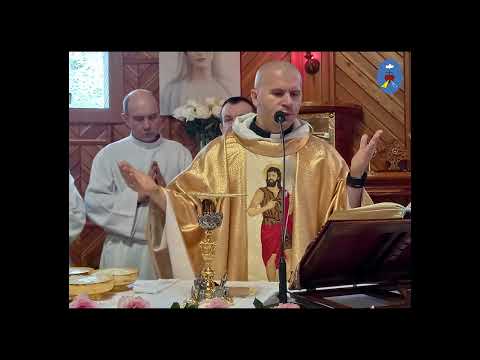 Czatachowa20.05.2023-Spotkanie otwarte-Kazanie o.Daniela-Prosząc w "Imię Jezus"zostaniemy wysłuchani