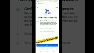 how to unlock facebook locked account without identity | your account has been locked problem solved