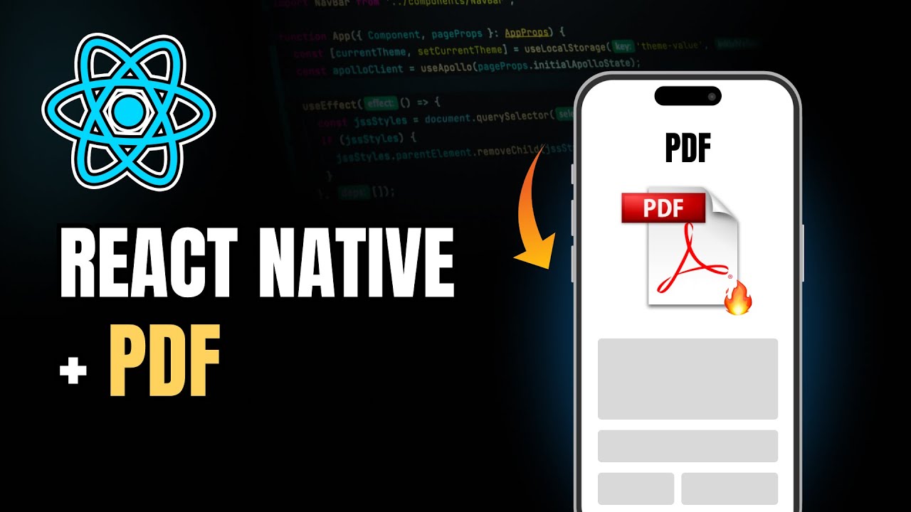 Como manipular PDF com React Native de forma fácil 👌