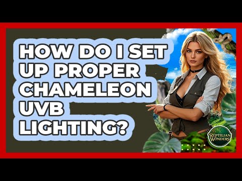 How Do I Set Up Proper Chameleon UVB Lighting? - Reptilian Wonders