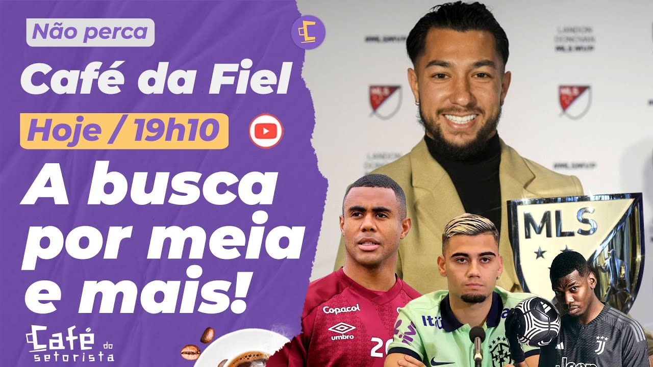 Timão mira Luciano Acosta l Andreas Pereira consultado l Troca p/ Erick e Pedro Raul l Busca p/ 9