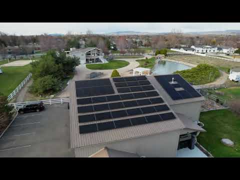 USA Flag in Eagle ID