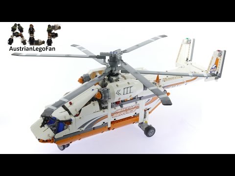 Vidéo LEGO Technic 42052 : L'hélicoptère de transport