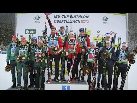 2017-18 IBU Cup 3: Third Day Mixed Relay Highlights