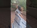 Styling A Floor Length Kurta With Mirror Jhumkas Ambuja Naik Shorts Styling Indianoutfits