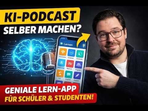 KI-Lern-Podcast erstellen! 🤖 So einfach geht's wirklich! 🤯